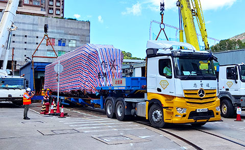 中车株机香港市区线电力工程机车项目